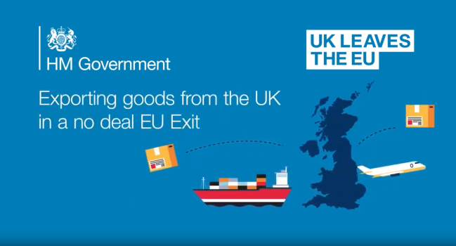 Exporting goods from the UK to the EU in a no deal EU Exit