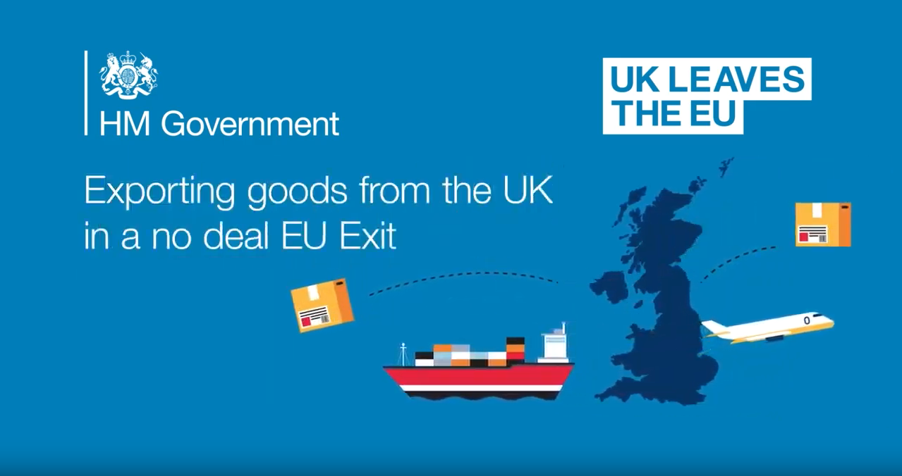 Exporting goods from the UK to the EU in a no deal EU Exit